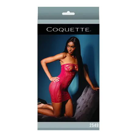Leg Avenue Tube Dress Merlot One Size - Seamless Elegant Design