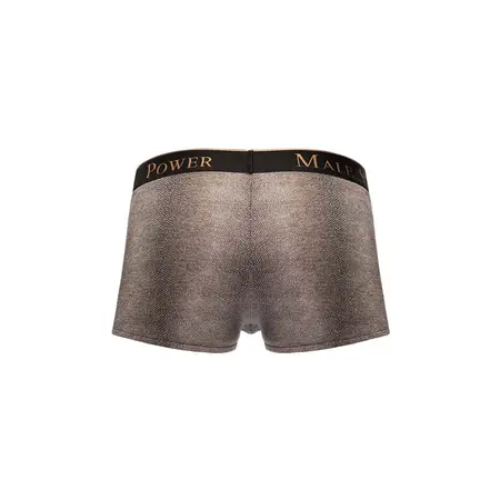 Male Power Viper Pouch Short L Snakeskin Metallic Sculpted Fit