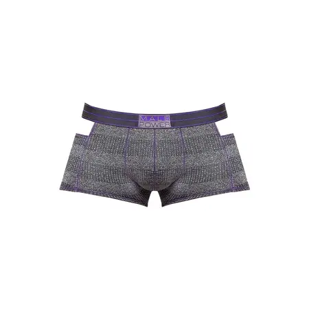 Male Power Heather Haze Mini Shorts S - Sportski Izrez Dizajn