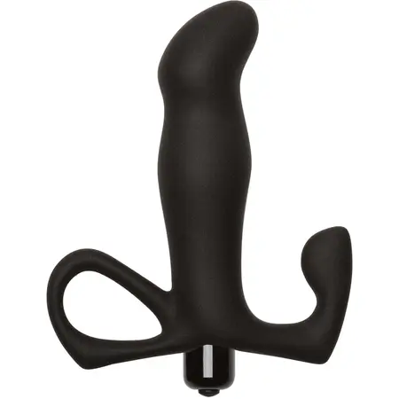 Doc Johnson OptiMALE Vibrating Silicone Prostate Massager Black