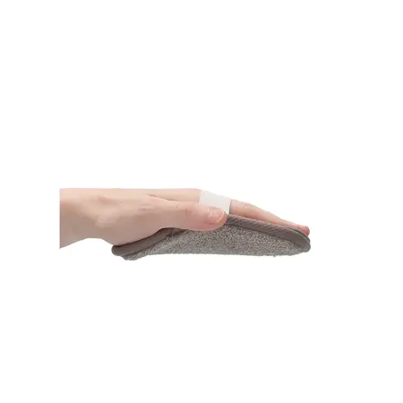 Touche Bath Soap Pouch with Charcoal & Flax Hemp - Deep Cleansing