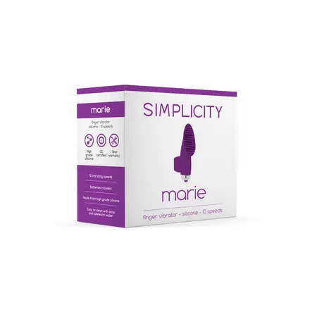 Pipedream Marie - 10-Speed Silicone Finger Device, Ergonomic, Pink