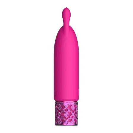 Twinkle Rechargeable Silicone Bullet - Compact Intimate Massager, Pink