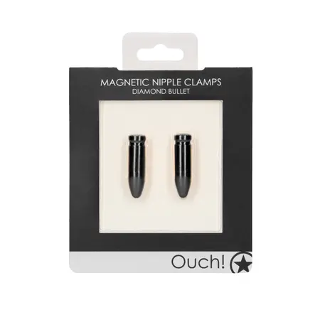 Nexus Magnetic Clamps Diamond Bullet Aluminum Body-Safe Silver