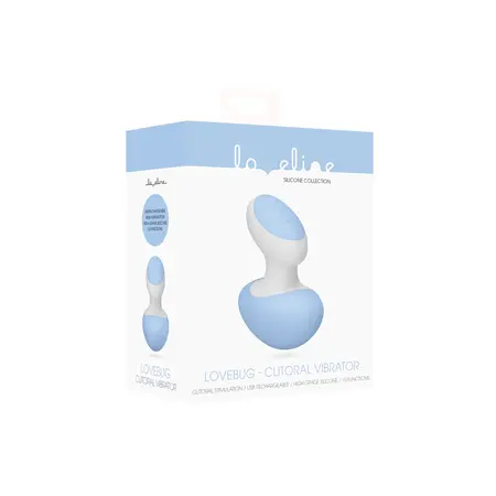 Lovebug Vibrating Massager 10 Modes Rechargeable Coral Pink