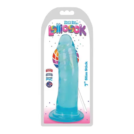Curve Toys Slim Stick Berry Ice 18 cm - Slim Translucent Intimate Model