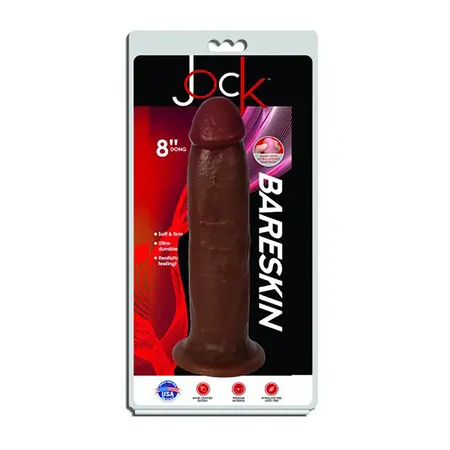 Bareskin 8 Intimate Model Suction Base 20.5 cm Skin-Touch Material