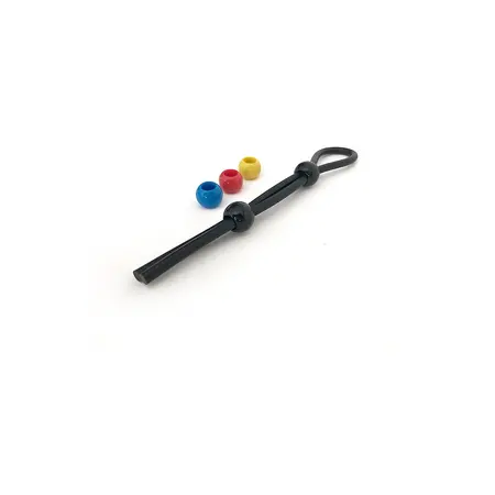 Boneyard Double Adjustable Comfort Silicone Ring Black