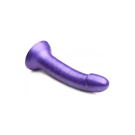 G-Tastic Metal Silicone Model 17.8 cm - Elegant Metallic Intimate Device
