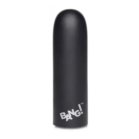 XR Brands Mega Silicone Vibe 3-Speed Compact Intimate Device Black