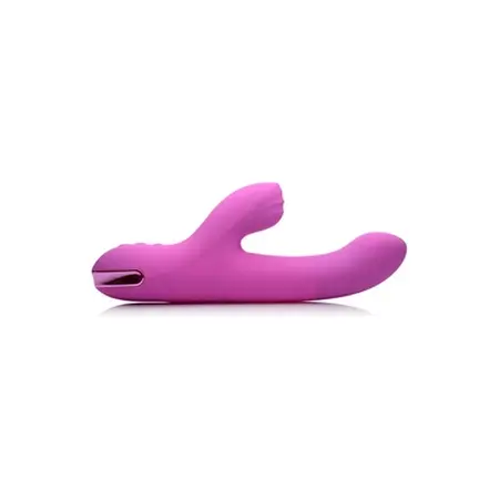 5 Star Silicone Rabbit Model - Dual Motor, Pulsating & Vibrating, Pink