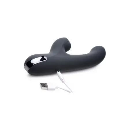 XR Brands 5 Star Silicone Rabbit Intimate Dual Motor System, Pink