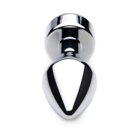 Blush Novelties Temptasia Aluminum Plug Medium Pink Gem Weighted Base