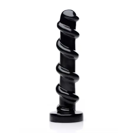 Mighty Screw Intimna Mašina 25 cm Crna Bez Ftalata PVC
