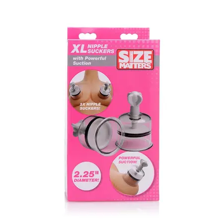 Master Series XL Nipple Cylinder System 4.25in Clear ABS Acrylic