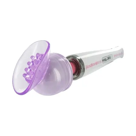 Wand Essentials Lily Pod Wand Dodatak Ljubičasti Fleksibilni TPE 8,9 cm