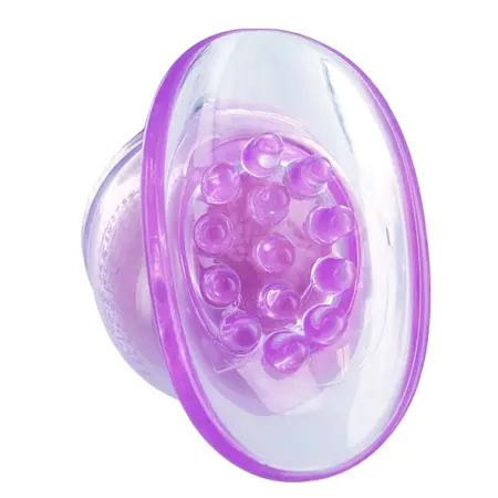Wand Essentials Lily Pod Wand Dodatak Ljubičasti Fleksibilni TPE 8,9 cm