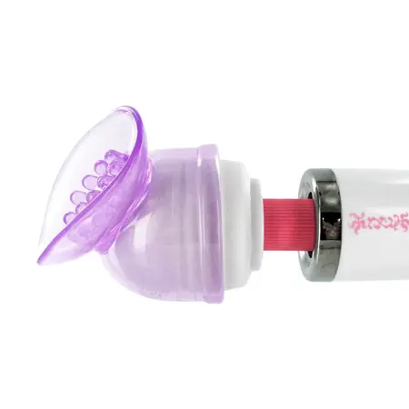 Wand Essentials Lily Pod Wand Dodatak Ljubičasti Fleksibilni TPE 8,9 cm
