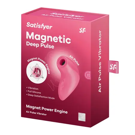 Magnetic Deep Pulse Pink Air Pulse Intimate Wellness Device
