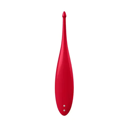 Satisfyer Twirling Fun Tip Vibrator - Kompaktan, Vodootporan, Magenta