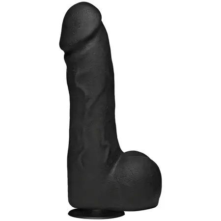 Doc Johnson The Perfect Cock 25 cm Crni Dual Density Model