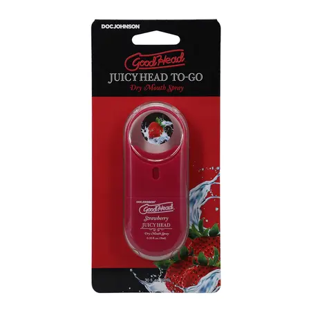 Doc Johnson Juicy Head Sprej Jagoda 9ml - Osvržavajuća Oralna Nega