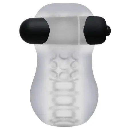 Doc Johnson GoodHead Helping Head Pro Frosted Vibrirajuća Navlaka 7,6 cm