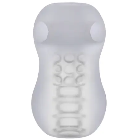 Doc Johnson GoodHead Helping Head Pro Frosted Vibrirajuća Navlaka 7,6 cm