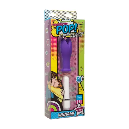Doc Johnson American Pop Whaam! Silikonski vibrator sa 10 funkcija 15 cm