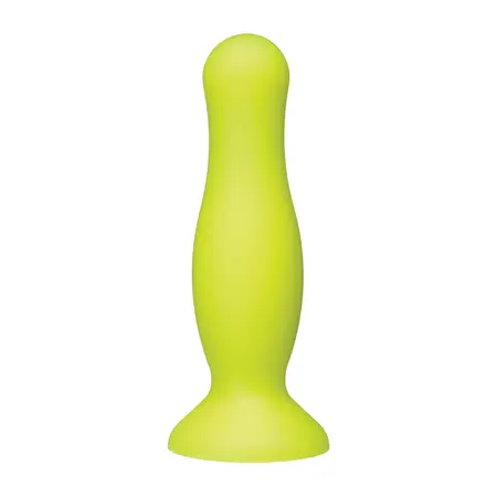 Doc Johnson Mode Silikonski čep 11 cm - Platinum Series, crni