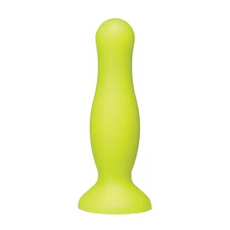 American Pop Mode Platinum Silicone Anal Plug 10 cm Black