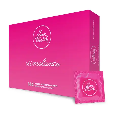 Love Match Stimolante Textured Intimate Protection 144-Pack