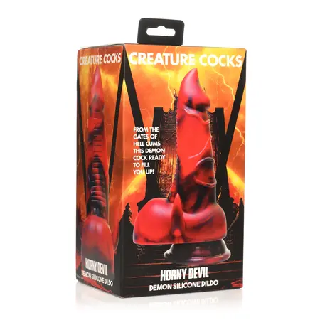 Horny Devil Demon silikonski model crveni anatomski fantazijski oblik
