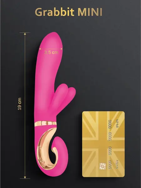 GVibe G-Rabbit Mini Dolce Violet ljubičasti kompaktni intimni uređaj sa tri motora