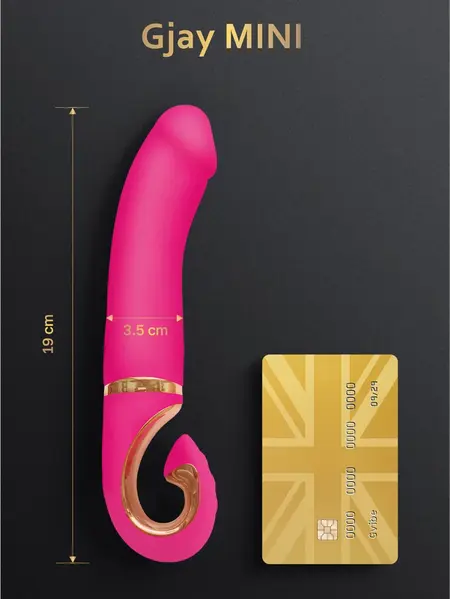 Gvibe Gjay Mini Wildberry kompaktni intimni uređaj 6 režima Bioskin