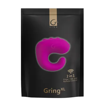 Gvibe G-Ring XL Sweet Raspberry multifunkcionalni vibrirajući prsten XL veličine