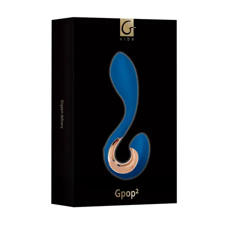 Gvibe Gpop 2 Indigo Blue indigo plavi višenamenski intimni wellness uređaj