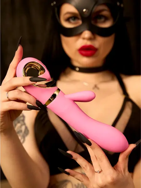 Gvibe Grabbit intimni masažer Candy Pink sa tri motora