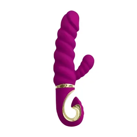 Gvibe Gcandy Sweet Raspberry Dual-Action Intimate Device, Bioskin, Pink