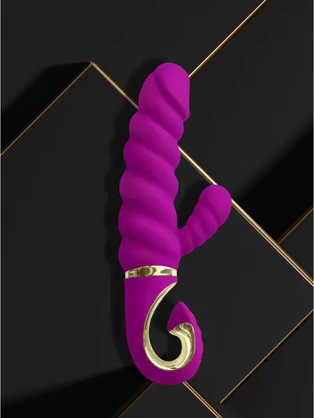 Gvibe Gcandy Sweet Raspberry Dual-Action Intimate Device, Bioskin, Pink