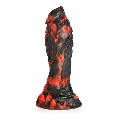 XR Brands Grim Reaper silikonski intimni uređaj crveno/crni, veliki