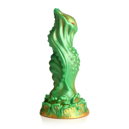 Nebula Andromeda Silicone Fantasy Model Green-Gold with Suction Base