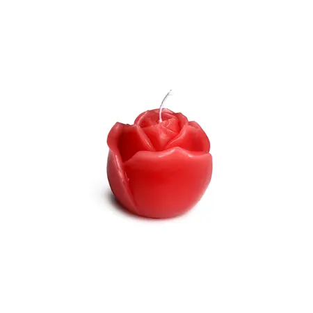 Flaming Rose kapajuća sveća crvena - niskotemperaturni parafinski model