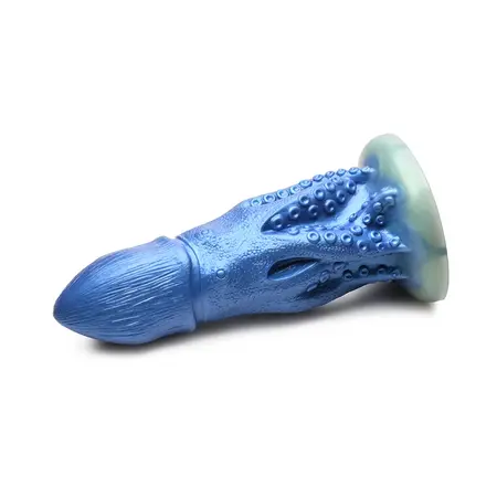 Cocktopus hobotnica silikonski model plavi - anatomski sistem pipaka