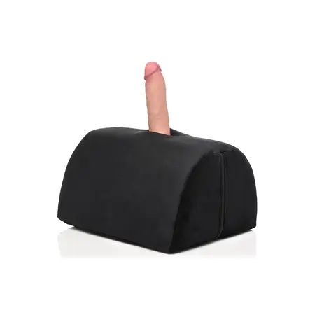 XR Brands Love Toy jastuk crni - ergonomska potpora od pene visoke gustine