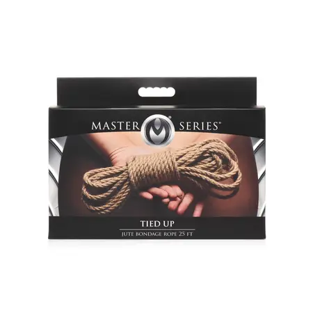 Tied Up jukano uže za vezivanje 25ft (7.6m) - prirodno vlakno, dizajn bez jezgra