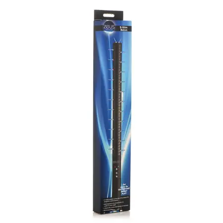 Master Series E-Stim Baton Black - Electro Stimulation Rod, 2 Modes