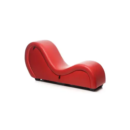 Kink Couch ležaljka sa podesivim kaiševima i potpornim jastucima, crna