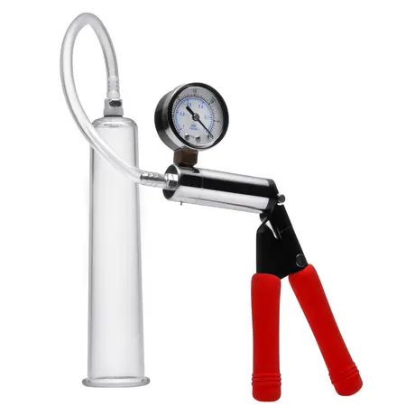 Master Series Deluxe Hand Pump Kit Cylinder 2-Inch Clear Metal ABS