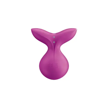 Viva la Vulva 3 Lay-On Vibrator Ljubičasta - Ergonomski Silikonski Model